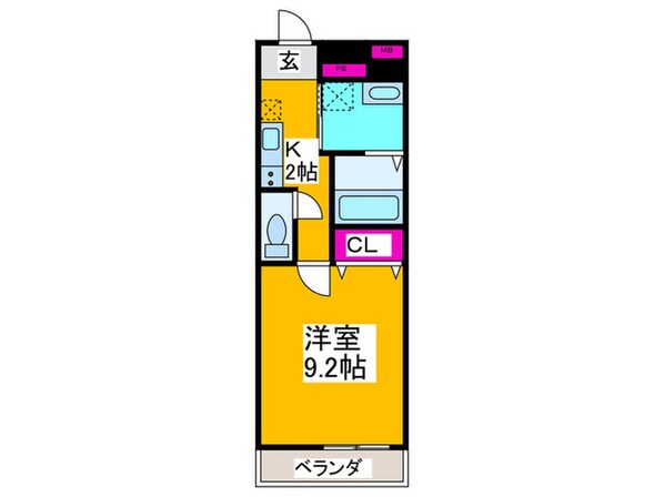 フジパレス北野田Ⅰ番館の物件間取画像